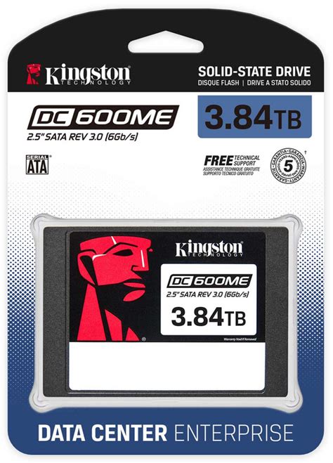 Kingston 3.84TB DC600ME (Mixed-Use) TCG Opal 2.5'' Enterprise SATA SSD